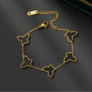 Gold Butterfly Bracelet